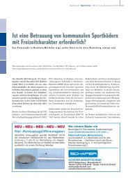 Ist eine Betrauung von kommunalen Sportbädern mit ... - PKF