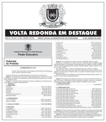 13 - Prefeitura Municipal de Volta Redonda