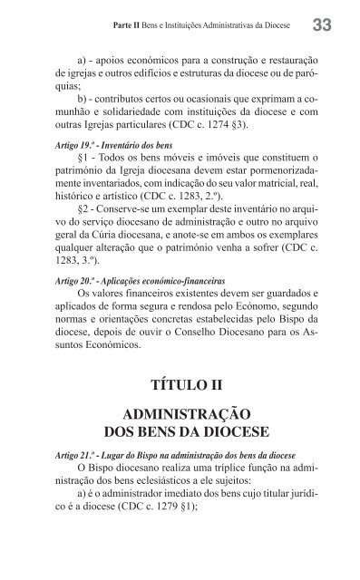 Legislação - Diocese de Viana do Castelo