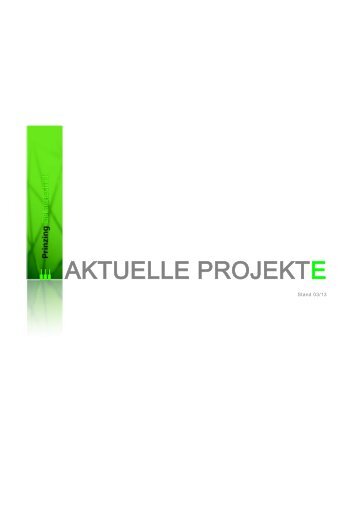 AKTUELLE PROJEKTE - Prinzing Elektrotechnik GmbH