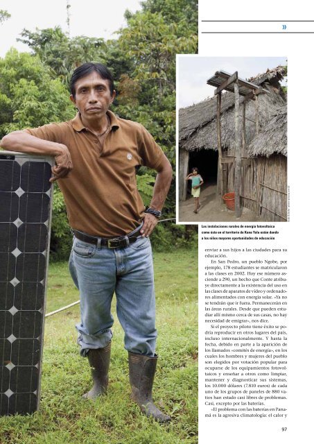 La energía solar moderniza a los indios Kuna - Grupo ECOS