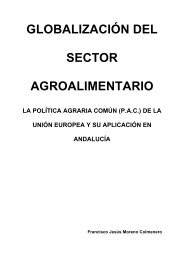 Moreno Colmenero, FJ – Globalización del Sector Agroalimentario