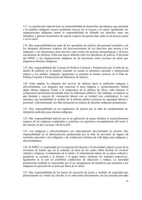 Informe Carceles - Oficina en Colombia del Alto Comisionado de las ...