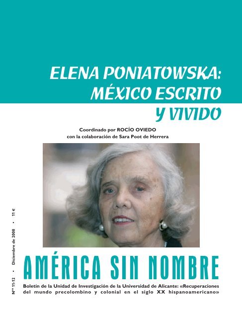 Elena Poniatowska - RUA - Universidad de Alicante