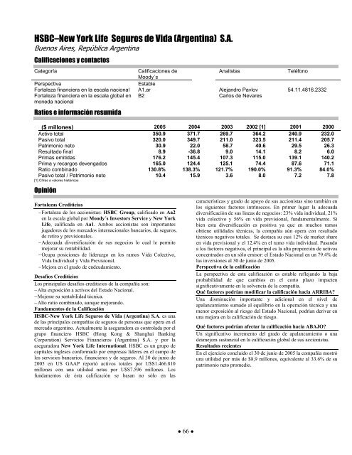 Moody's Opiniones Crediticias