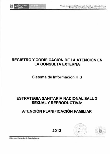 REGISTRO Y CODIFICACIÓN DE LA ATENCIÓN EN LA ...