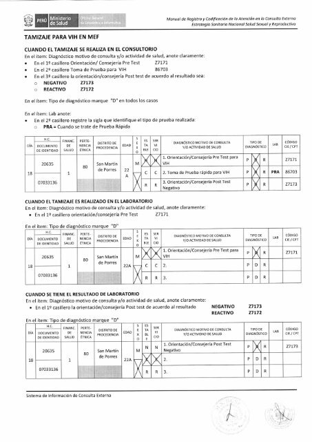 REGISTRO Y CODIFICACIÓN DE LA ATENCIÓN EN LA ...