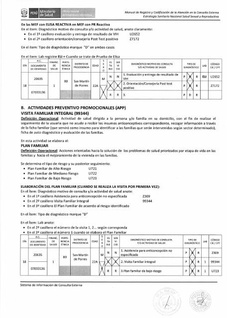 REGISTRO Y CODIFICACIÓN DE LA ATENCIÓN EN LA ...