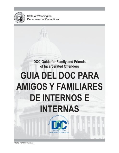 guia del doc para amigos y familiares de - Washington Department ...