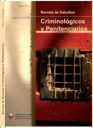 Revista de Estudios Criminológicos y Penitenciarios - Gendarmería ...