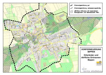 DORFERNEUERUNG BIPPEN Ortsränder und dörfliche Grünzonen ...