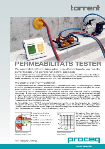 Broschüre Torrent - Proceq