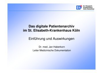 5 Das digitale Patientenarchiv, DMI