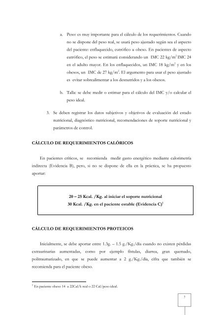 guias prácticas de soporte nutricional en unidades de - Asociación ...