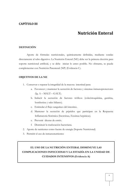 guias prácticas de soporte nutricional en unidades de - Asociación ...