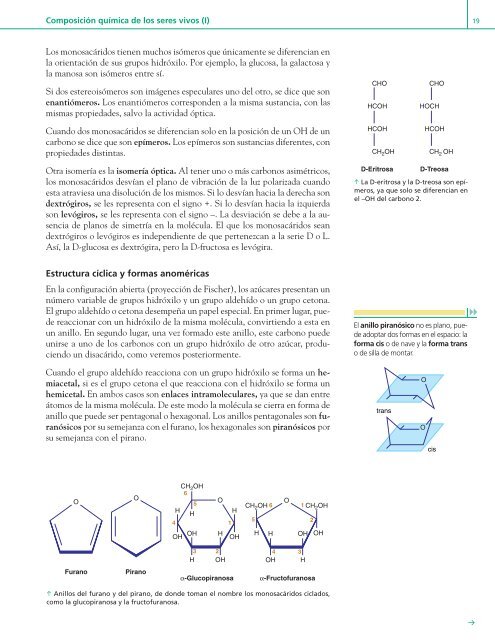 u Composición química de los seres vivos (I) 1unidad 1 - Editex