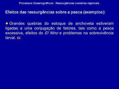 Processos Oceanográficos: Fenômenos em meso escala 1 ...