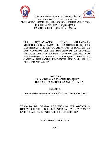 tesis final.pdf - Universidad Estatal de Bolívar