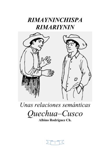 Relaciones semánticas en quechua de Cusco-Collao - Lengamer.org