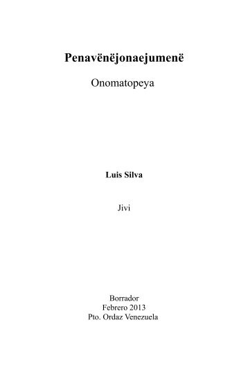 Onomatopeya en jiwi - Lengamer.org