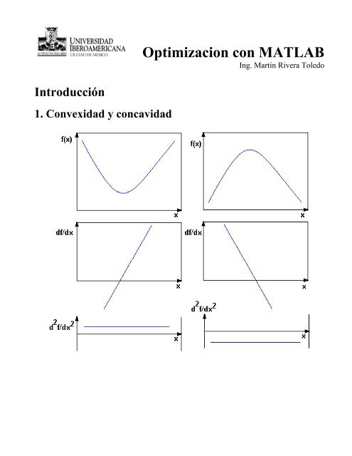 Matlab Optimasi Optimizacion con MATLAB