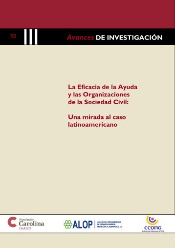 La Eficacia de la Ayuda y las Organizaciones de la Sociedad Civil ...