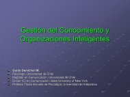 Organizaciones Inteligentes y Gestión del Conocimiento