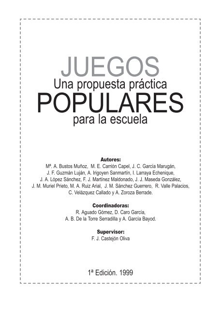 Juegos Populares 1-98.qxd - Editorial Pila Teleña