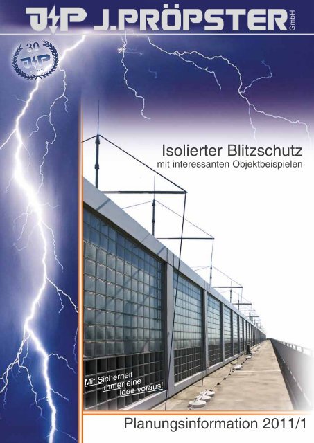 Isolierter Blitzschutz