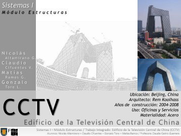 Edificio CCTV - Modu.. - plataforma CFRD