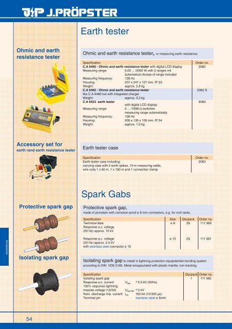 Contact clamp - Proepster