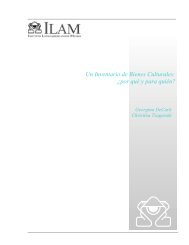 Un Inventario de Bienes Culturales: ¿por qué y para quién? - Ilam