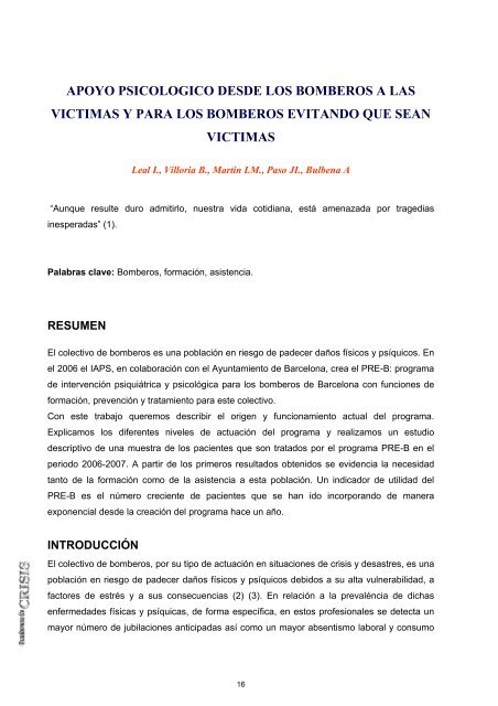 Num 7 - Vol 1 - 2008 - Cuadernos de Crisis