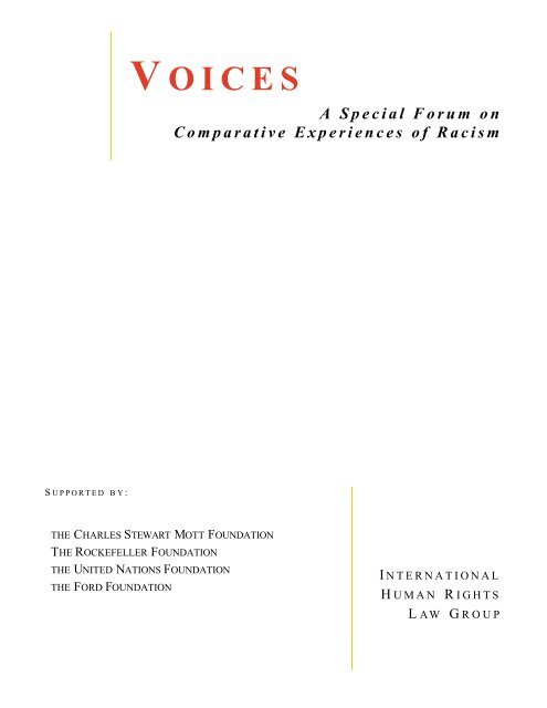 VOICES - Global Rights