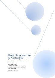 Planta de producción de Acrilonitrilo - Recercat