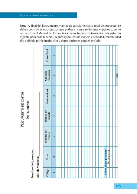 MANUAL GESTION PROYECTOS FINAL.indd - Programa ...