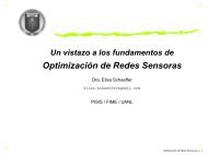 Optimización de Redes Sensoras - Satu Elisa Schaeffer