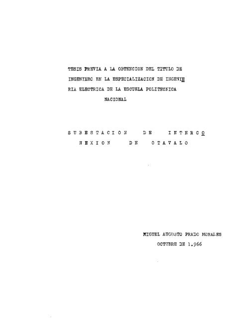 TESIS PREVIA A LA OBTENCIÓN DEL TIOTLO HE INGENIERO EN ...