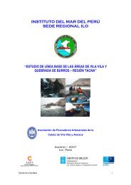 Estudio de la Línea Base de la Bahía Vila Vila y Quebrada de Burros