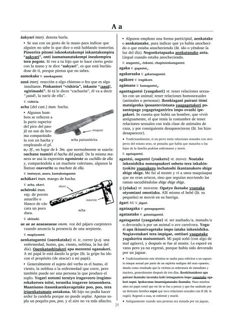 Diccionario machiguenga-castellano {ISO: mcb]