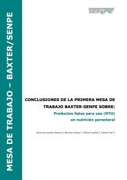 mesa de trabajo – baxter/senpe