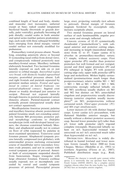 phylogenetic relationships and classification of didelphid marsupials ...