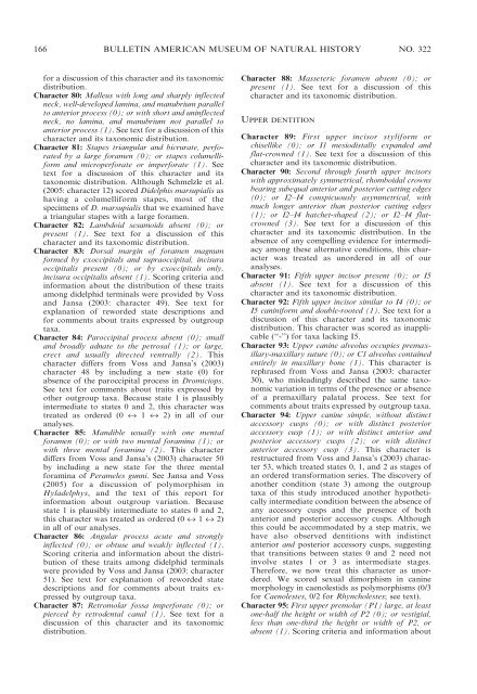 phylogenetic relationships and classification of didelphid marsupials ...