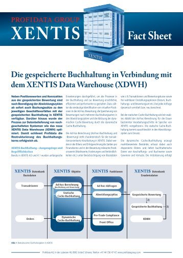 Gespeicherte Buchhaltung / XENTIS Data ... - Profidata Group