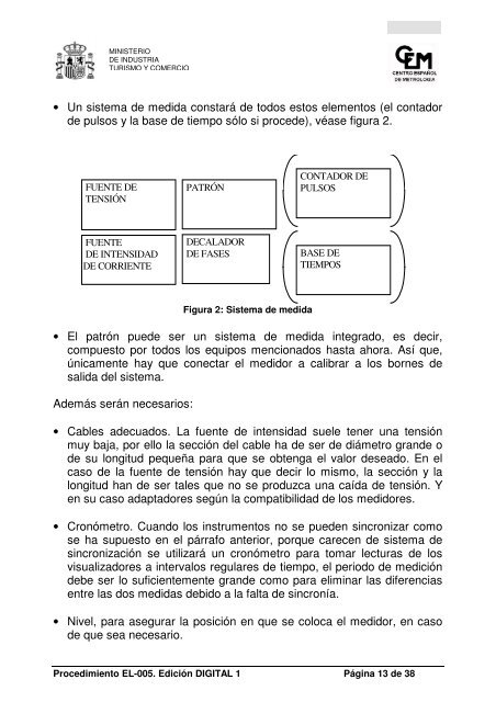 procedimiento el-005 para la calibración de medidores de energía ...