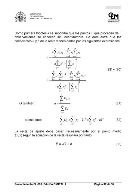 procedimiento el-005 para la calibración de medidores de energía ...