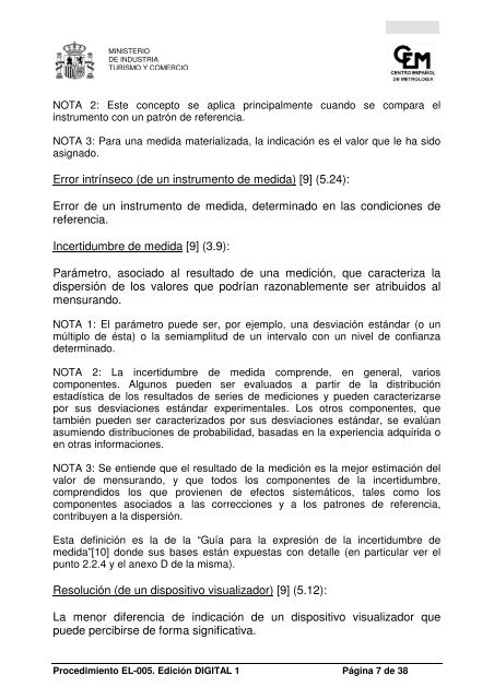 procedimiento el-005 para la calibración de medidores de energía ...