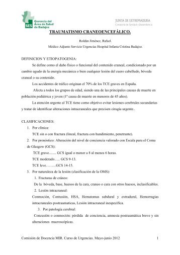 traumatismo_craneoencefalico.pdf - Area de Salud de Badajoz