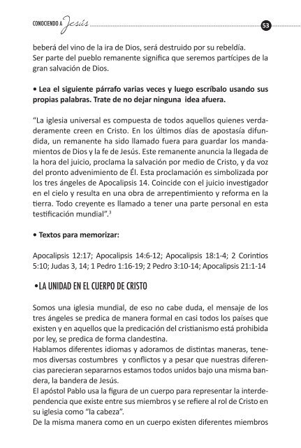 Conociendo a Jesus - Iglesia Adventista Agape