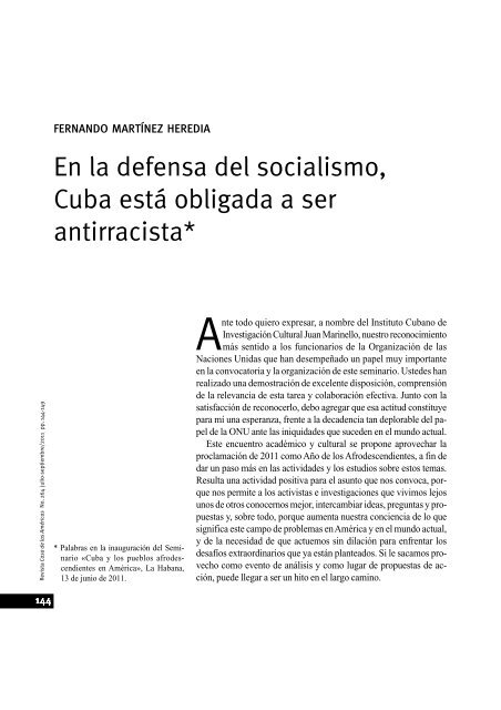 De nuevo Africa en America264.pmd - Casa de las Américas